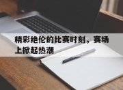半岛体育官网-精彩绝伦的比赛时刻，赛场上掀起热潮
